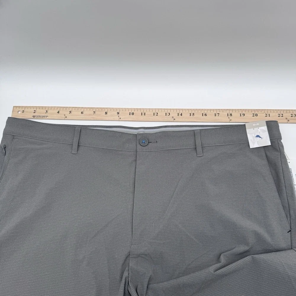 Tommy Bahama Mens Short 42 Fog Grey Island Zone Golf Stretch NWT